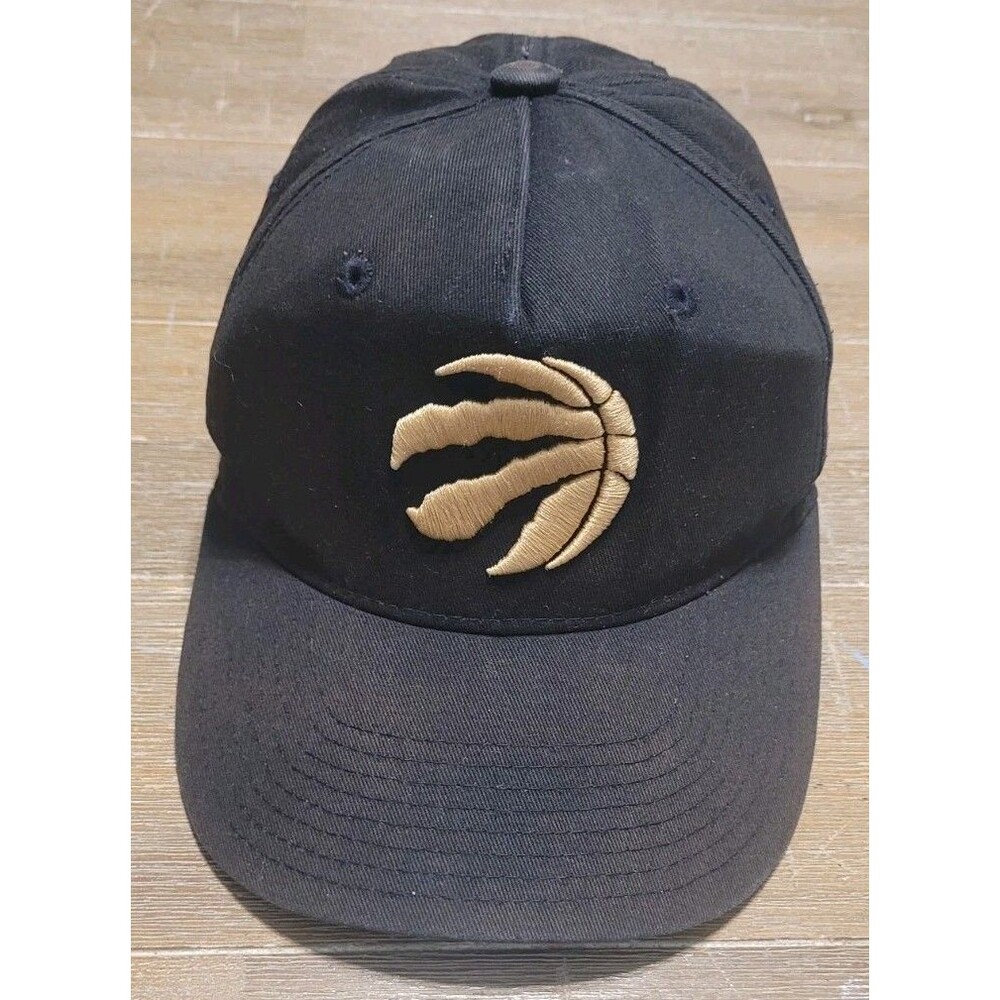 Toronto Raptors Black & Gold Claw Logo NBA Youth Cap Hat Snapback Basketball